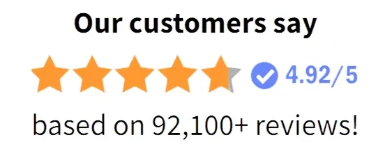 5 Star Rating - Highly Rated by Customers